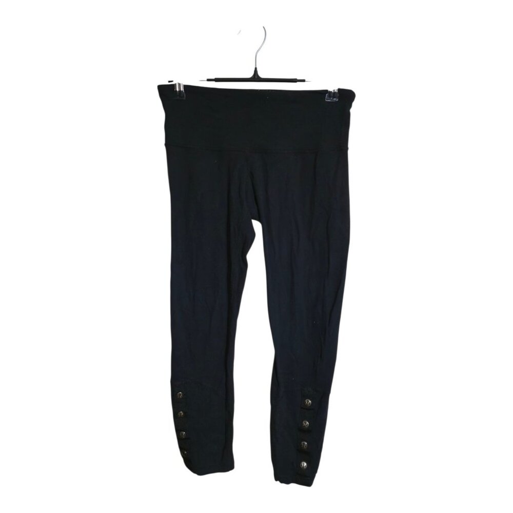 Lululemon Pants Women 4 Snap Me Up Yoga Crop Leggings Activewear Sportswear Gym
